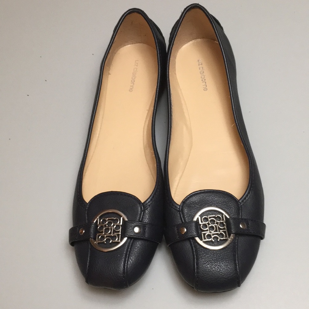 Liz Claiborne Navy  Flats Size 9